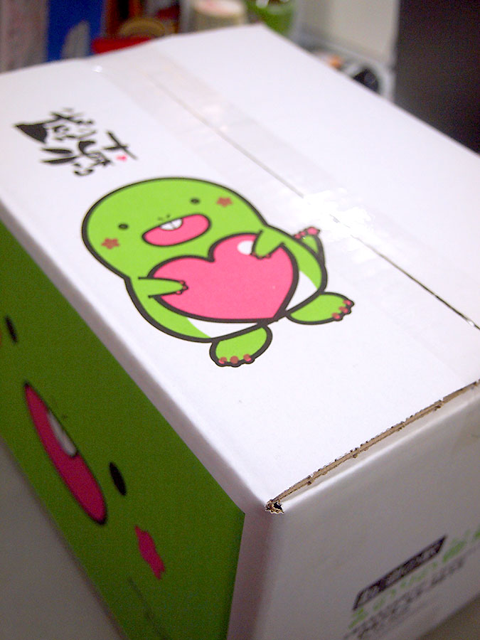 発送用段ボールをリニューアルしました！ご贈答にも な「とっちー段ボール」 道の駅 みのりの郷東金 千葉県東金市